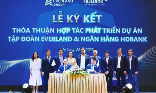 Tập Đoàn Everland Và Ngân Hàng Hdbank Ký Thỏa Thuận Hợp Tác Phát Triển Dự Án